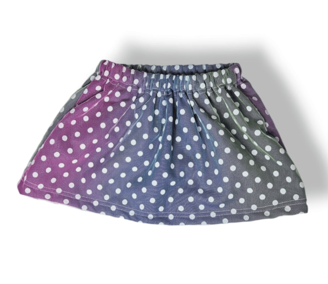 Polka Dot Gradient Skirt