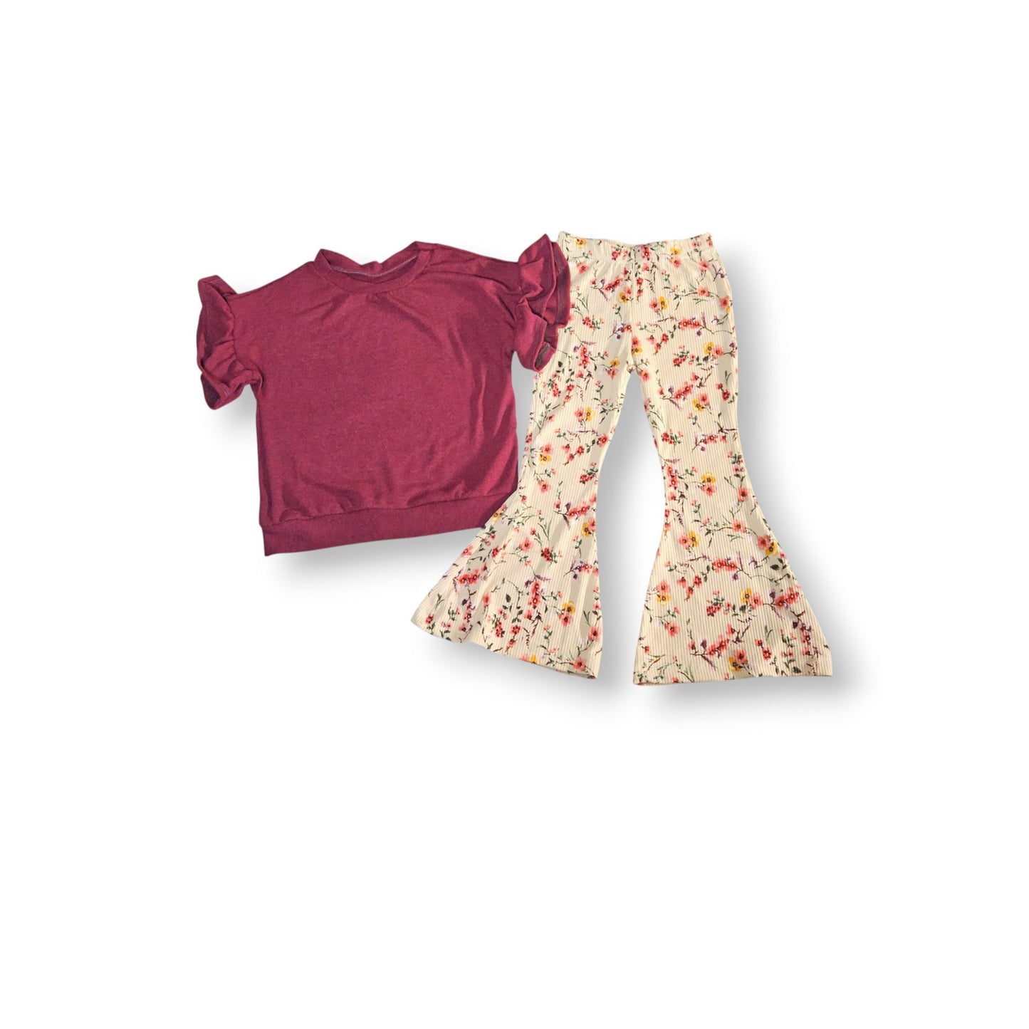 Burgundy Pop Blossoms