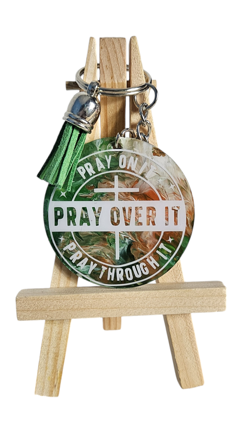 Faith-based keychains (round)
