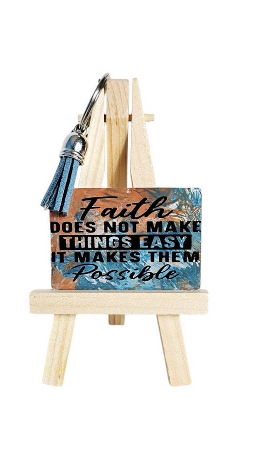 Faith Based Keychains (rectangular)